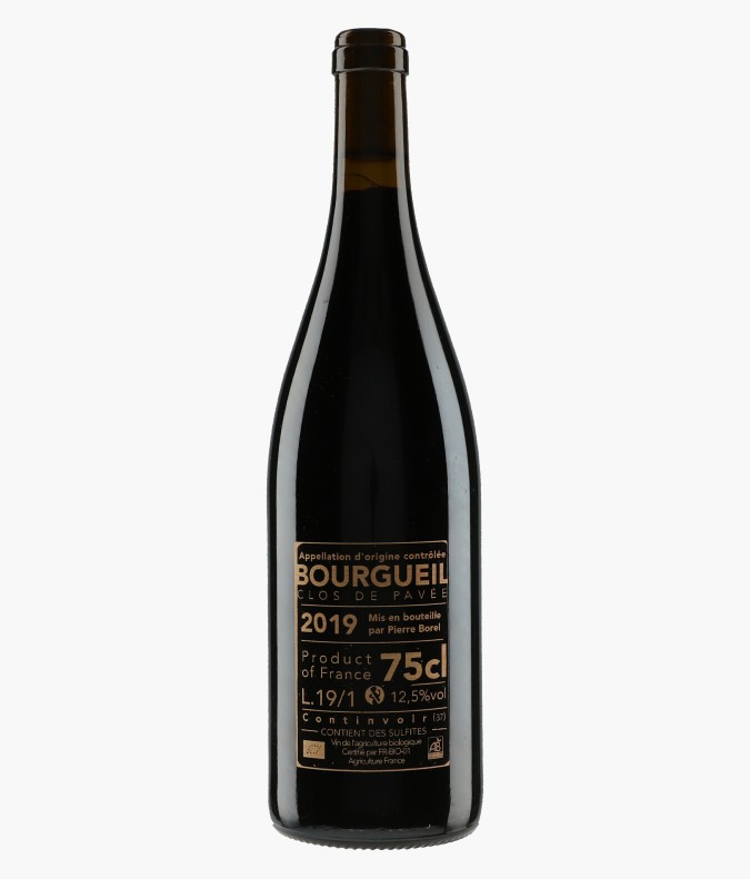 Wine Bourgueil Clos de Pavé - BOREL PIERRE