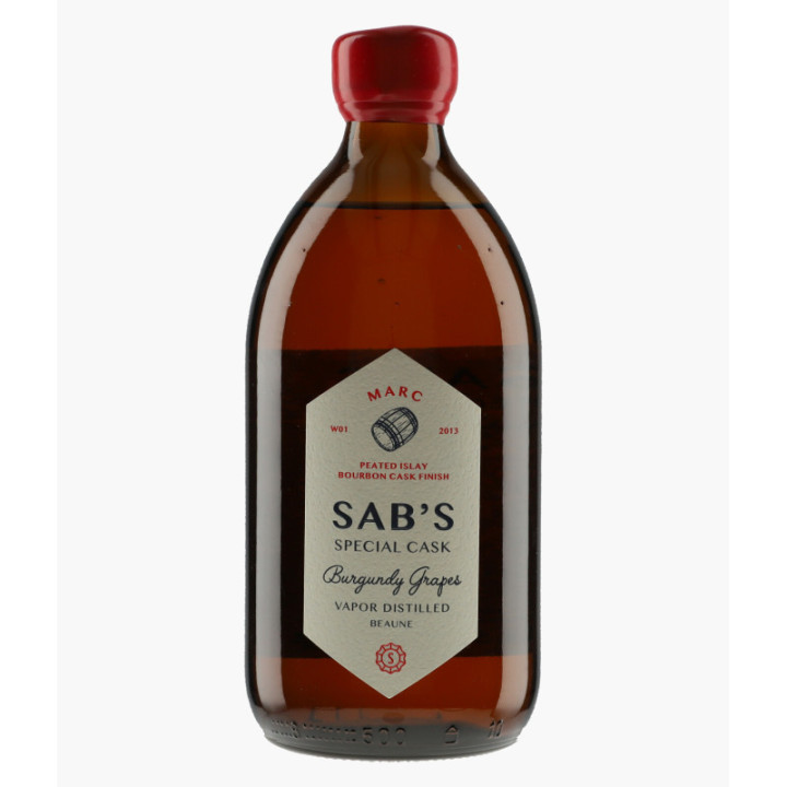Très Vieux Marc de Bourgogne - Special Cask W01 Islay Peated Bourbon Cask Finish 2013 | SAB'S