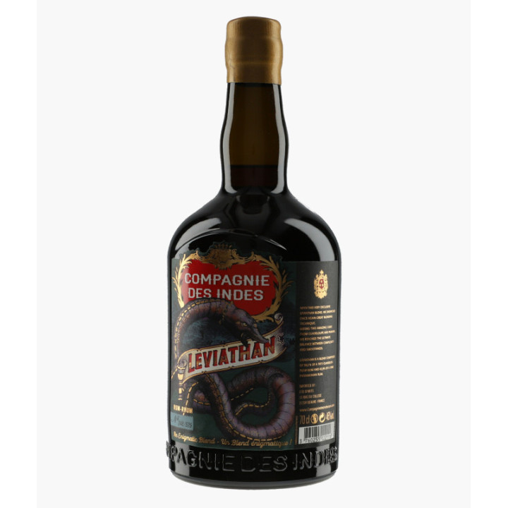 Rhum Leviathan Multi Distilleries blend 1973 Guadeloupe et 1996 Panama | LA COMPAGNIE DES INDES