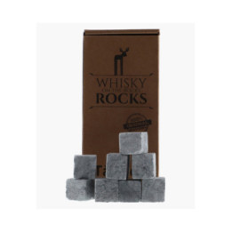 Boîte 8 Pierres à Whisky Taljs sachet spécial congélation