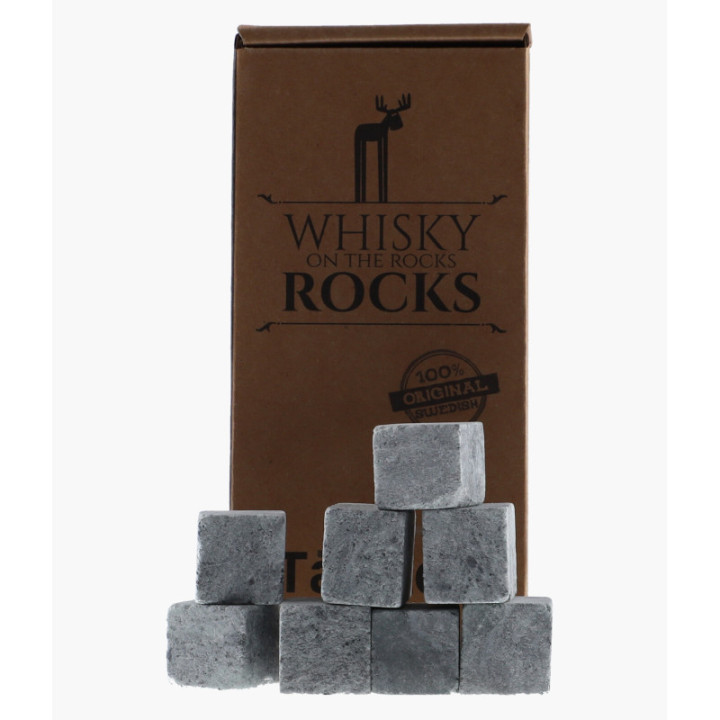 Boîte 8 Pierres à Whisky Taljs sachet spécial congélation