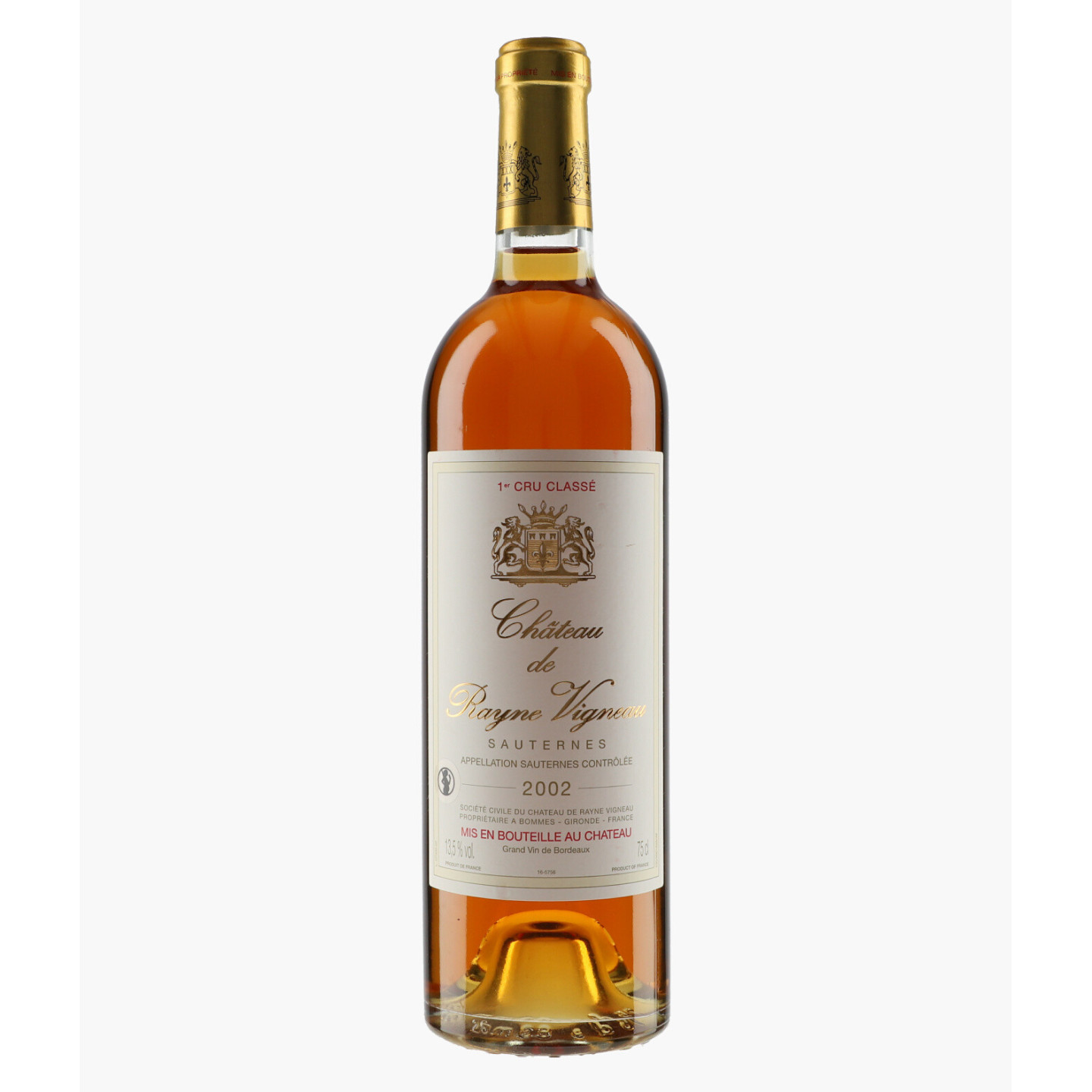 Château Rayne-Vigneau 2002 | CHÂTEAU RAYNE-VIGNEAU