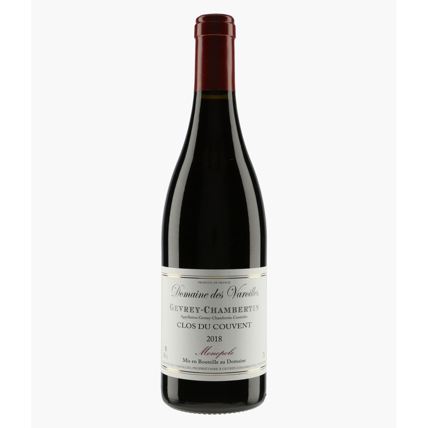 Gevrey Chambertin Clos du Couvent MONOPOLE 2018 | VAROILLES