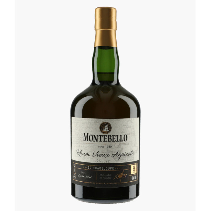 Rhum Vieux Millésime 8 ans | MONTEBELLO
