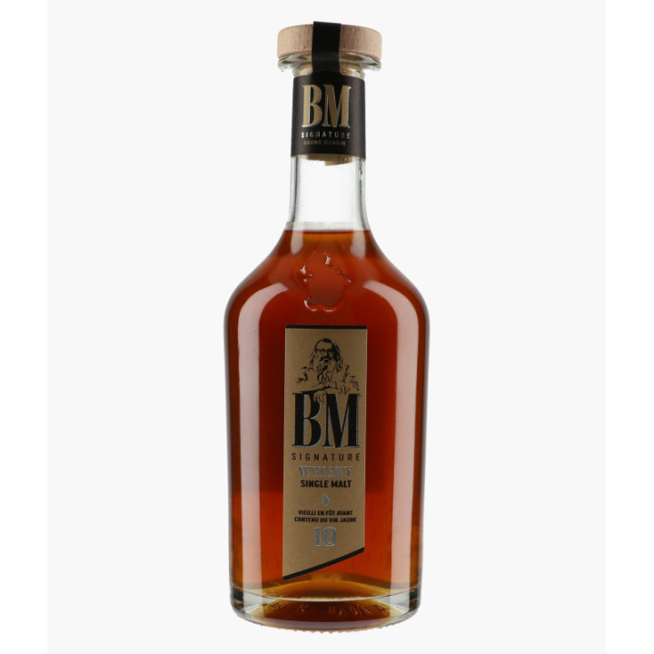 Whisky Pur Malt 10 ans Vieillissement en Fûts de Vin Jaune | DISTILLERIE LA ROUGET DE LISLE - BM SIGNATURE