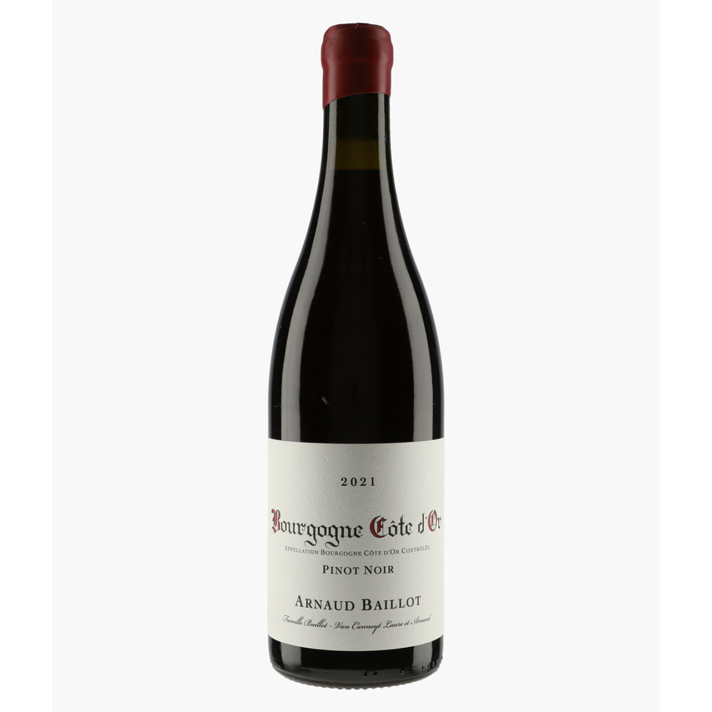 Bourgogne Côte d'Or Pinot Noir 2021 | BAILLOT ARNAUD