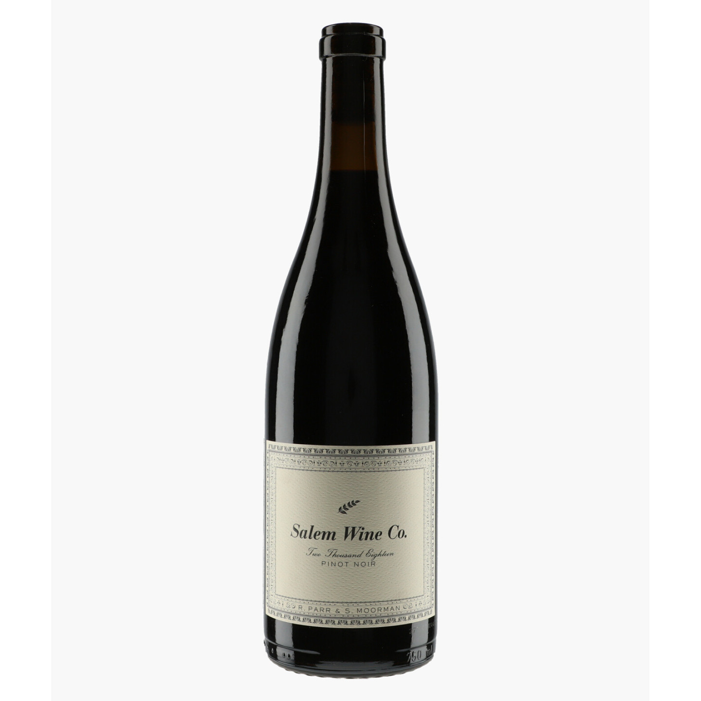 Salem Wine Co Pinot Noir 2018 | EVENING LAND ESTATE