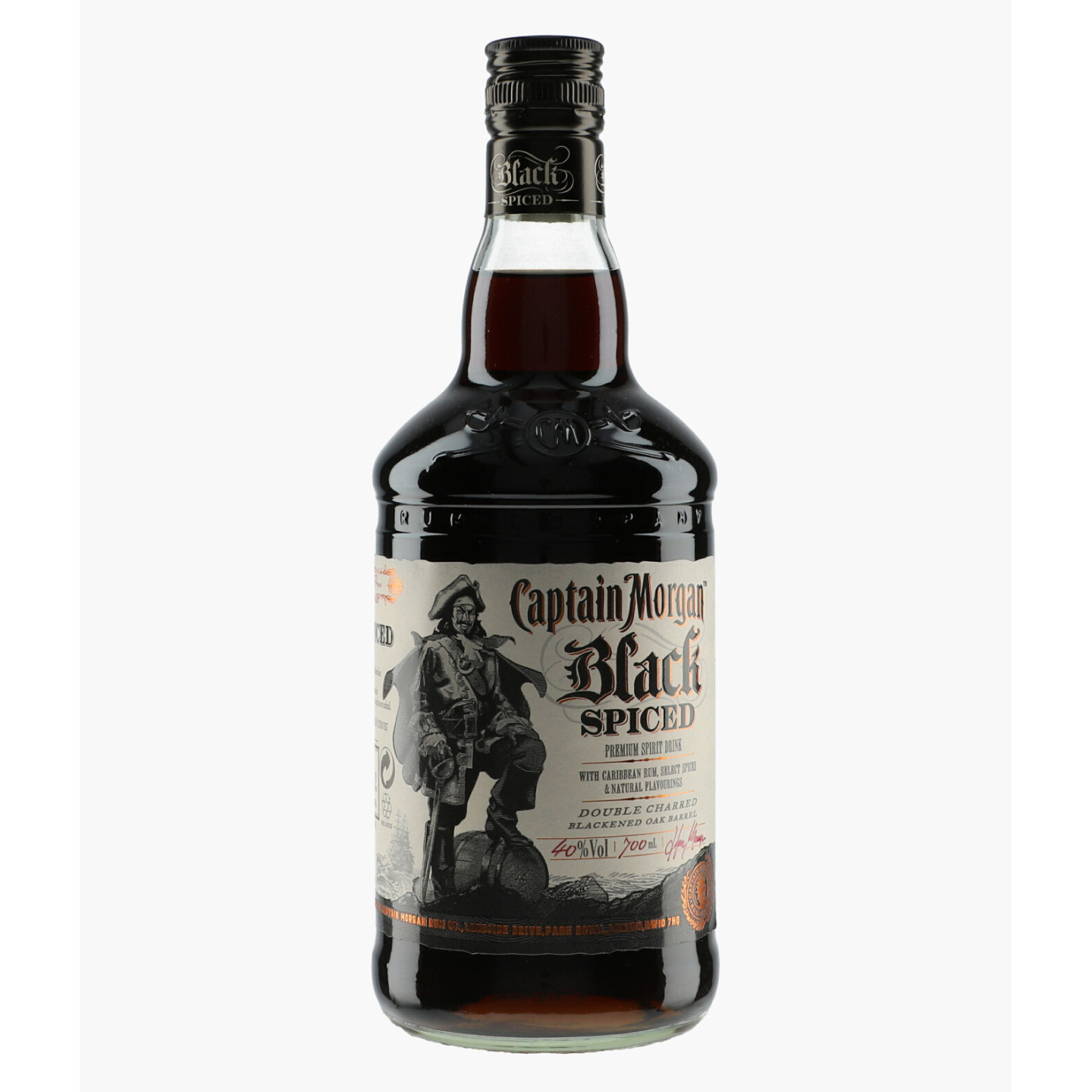 Rhum Ambré Captain Morgan - Black Spiced | CAPTAIN MORGAN