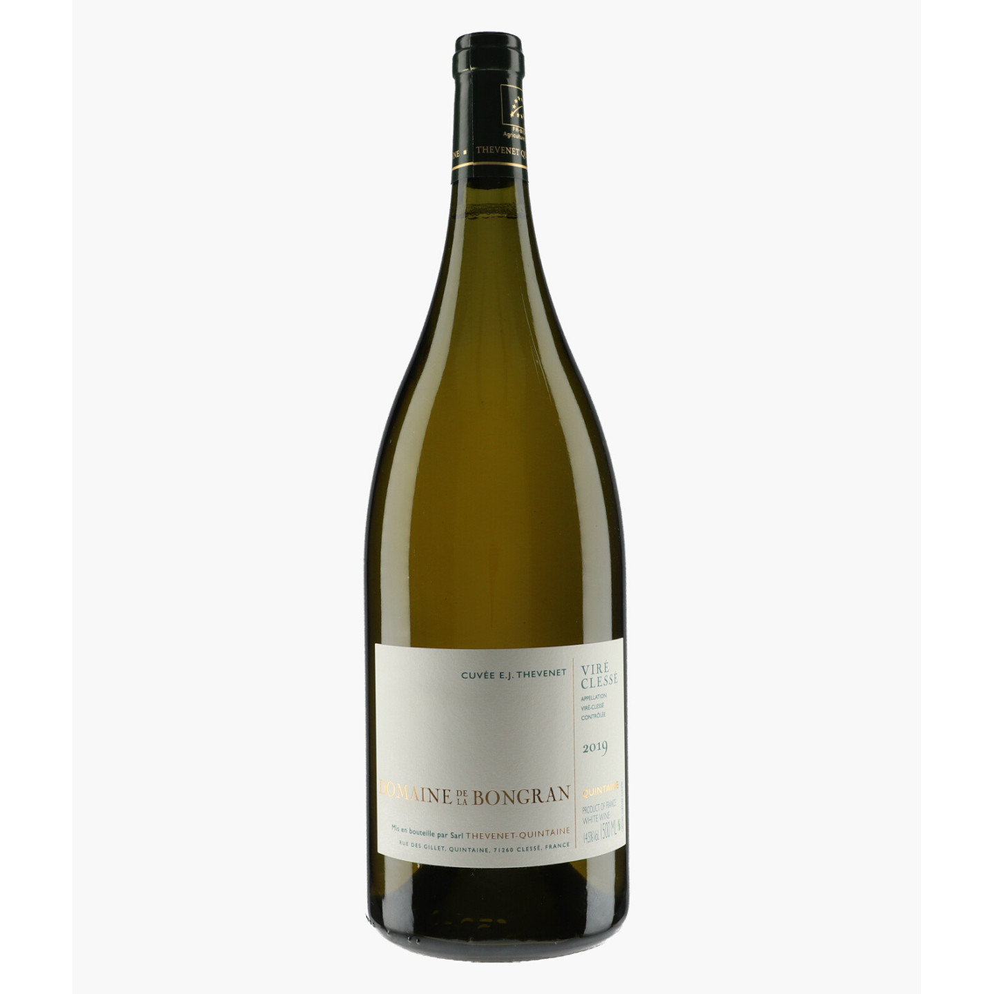 Viré-Clessé Cuvée EJ Thevenet 2019 | BONGRAN