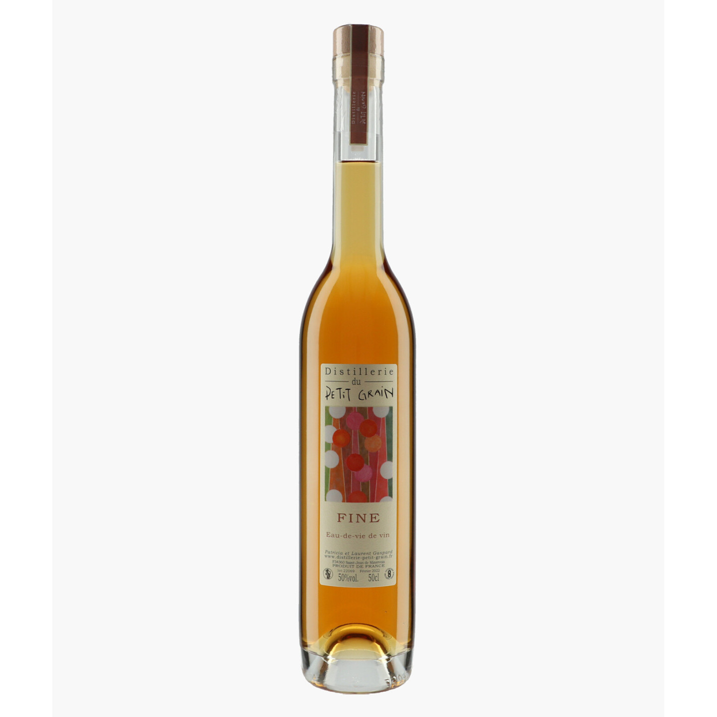 Fine de Muscat Vieillie 5 ans en fûts | DISTILLERIE DU PETIT GRAIN