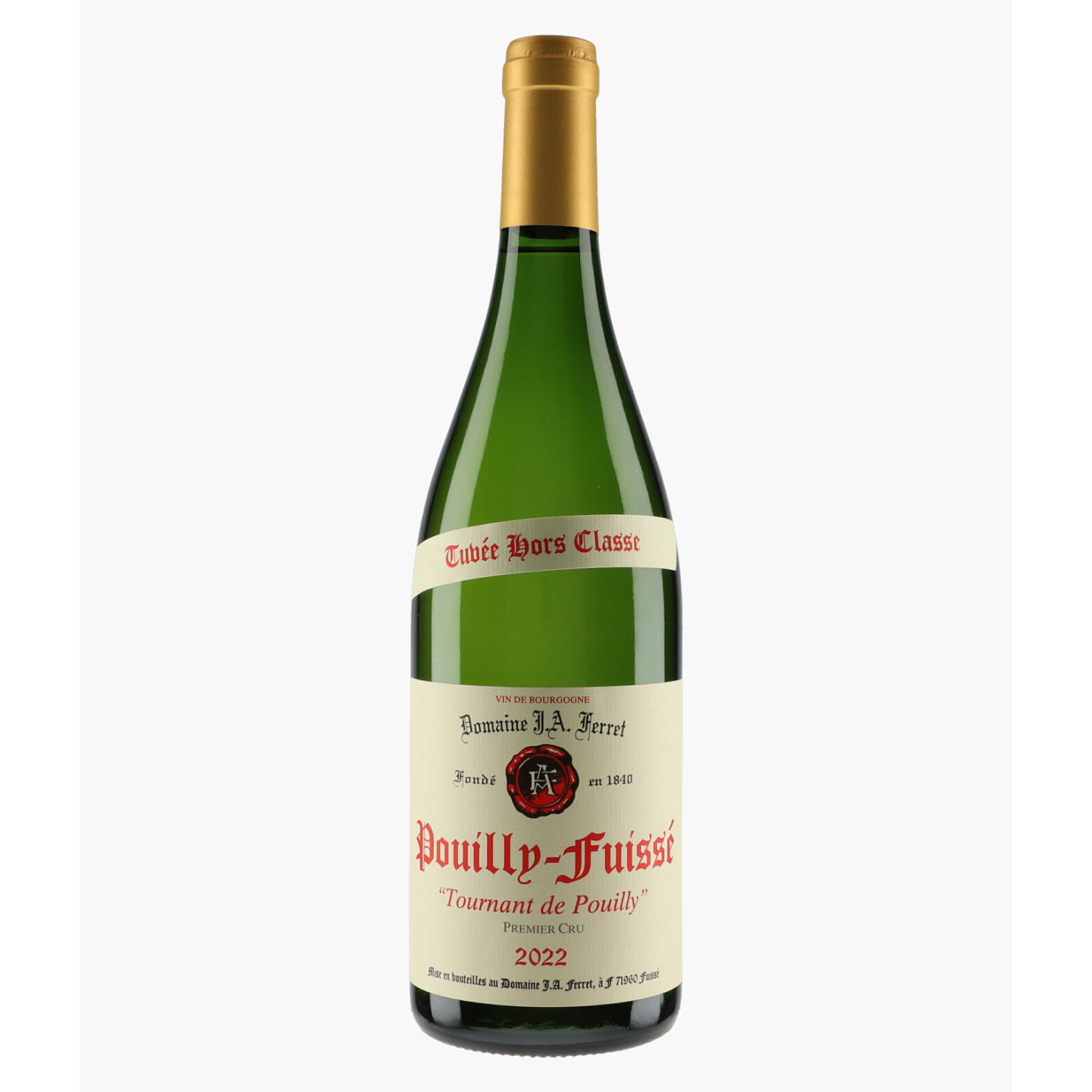 Pouilly-Fuissé 1er Cru Tournant de Pouilly - Cuvée Hors Classe 2022 | FERRET J.A