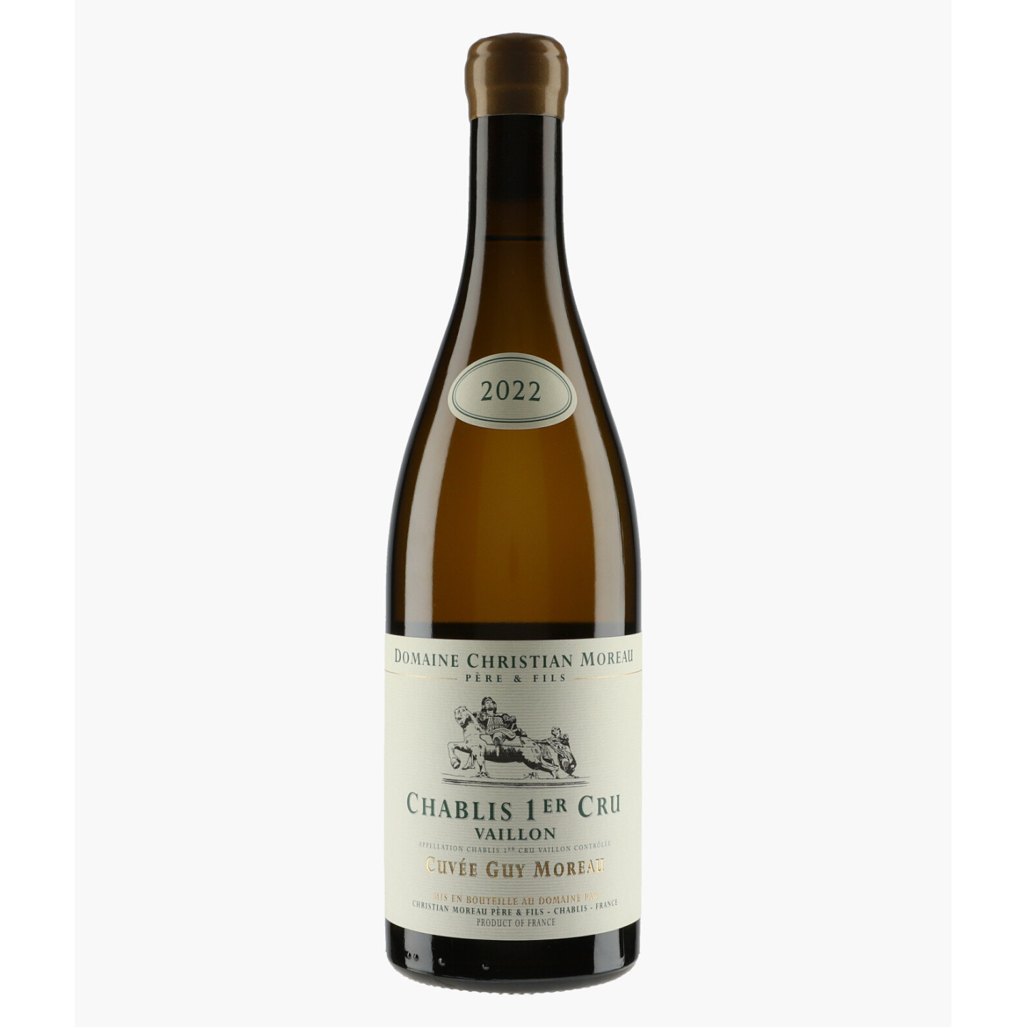 Chablis 1er Cru Vaillon Cuvée Guy Moreau 2022 | MOREAU CHRISTIAN