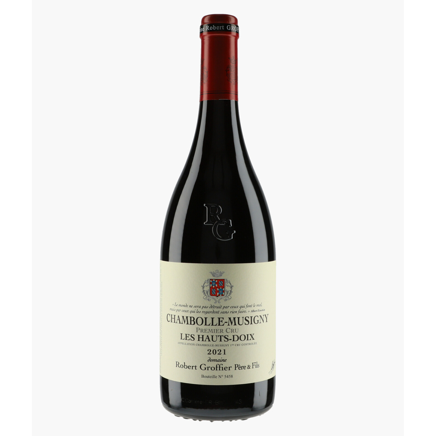 Chambolle-Musigny 1er Cru Les Hauts-Doix 2021 | GROFFIER ROBERT PERE & FILS