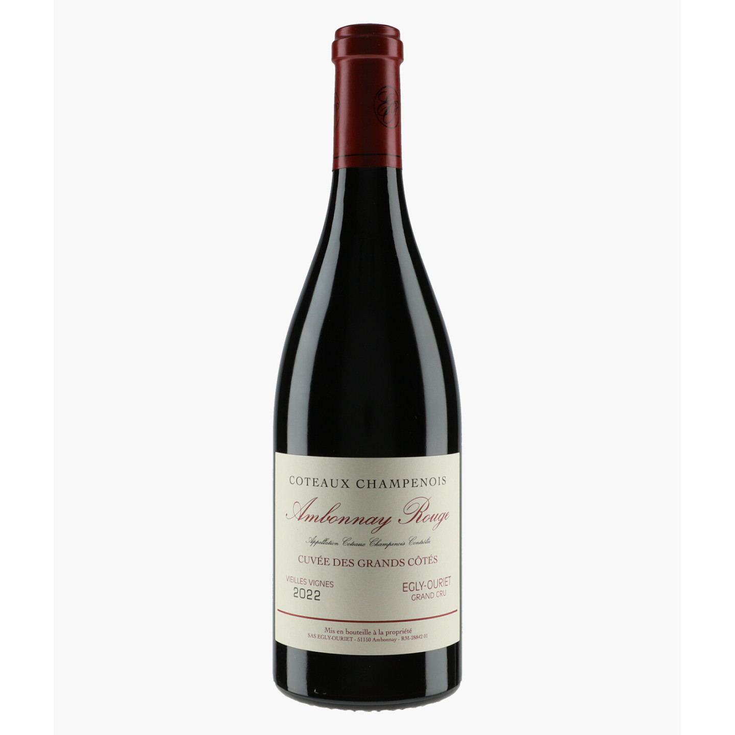 Ambonnay Rouge Cuvée des Grands Côtés Vieilles Vignes 2022 | EGLY-OURIET