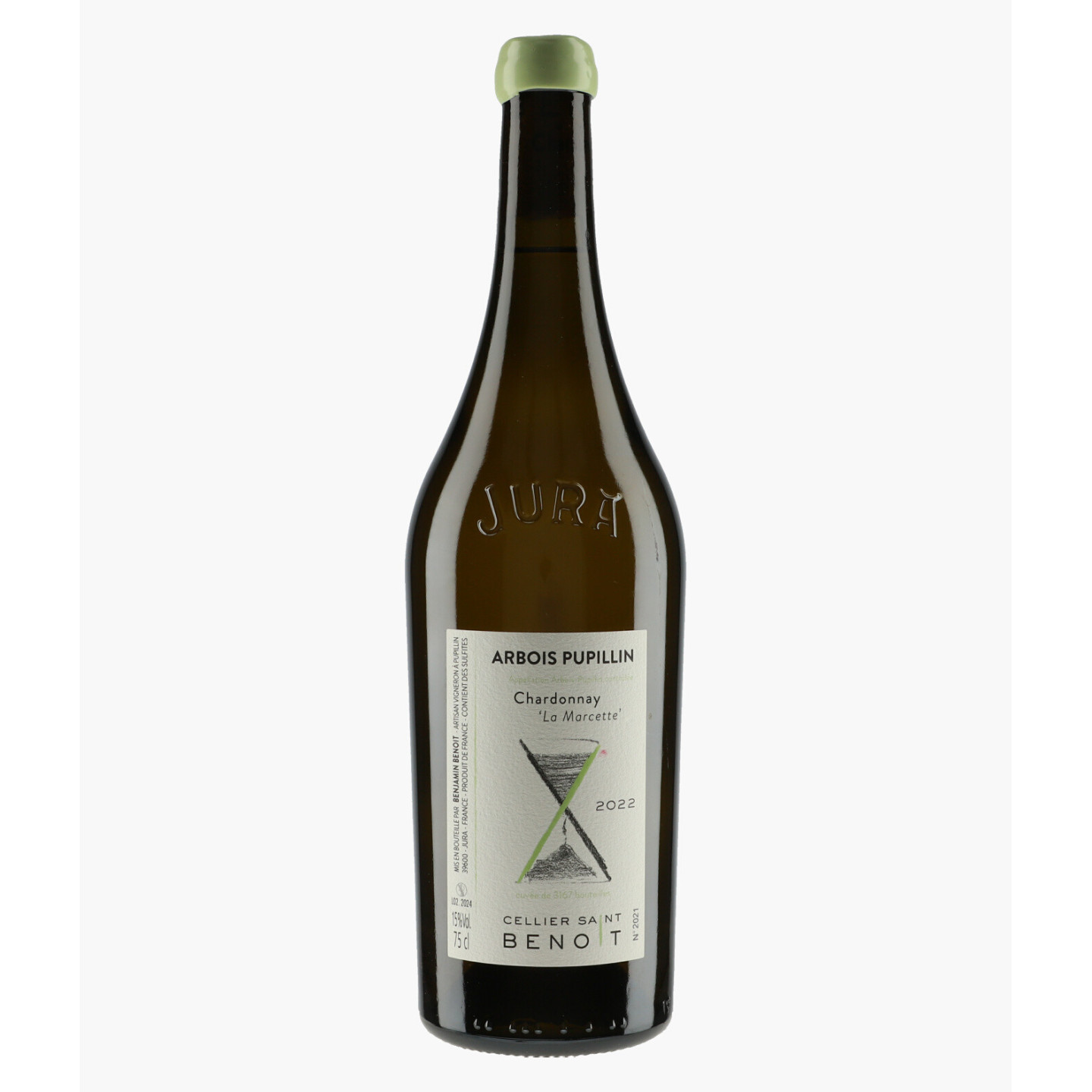 Arbois Pupillin Chardonnay La Marcette 2022 | CELLIER SAINT BENOIT