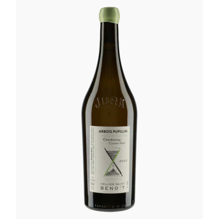 Arbois Pupillin Chardonnay Courbes Raies 2022 | CELLIER SAINT BENOIT
