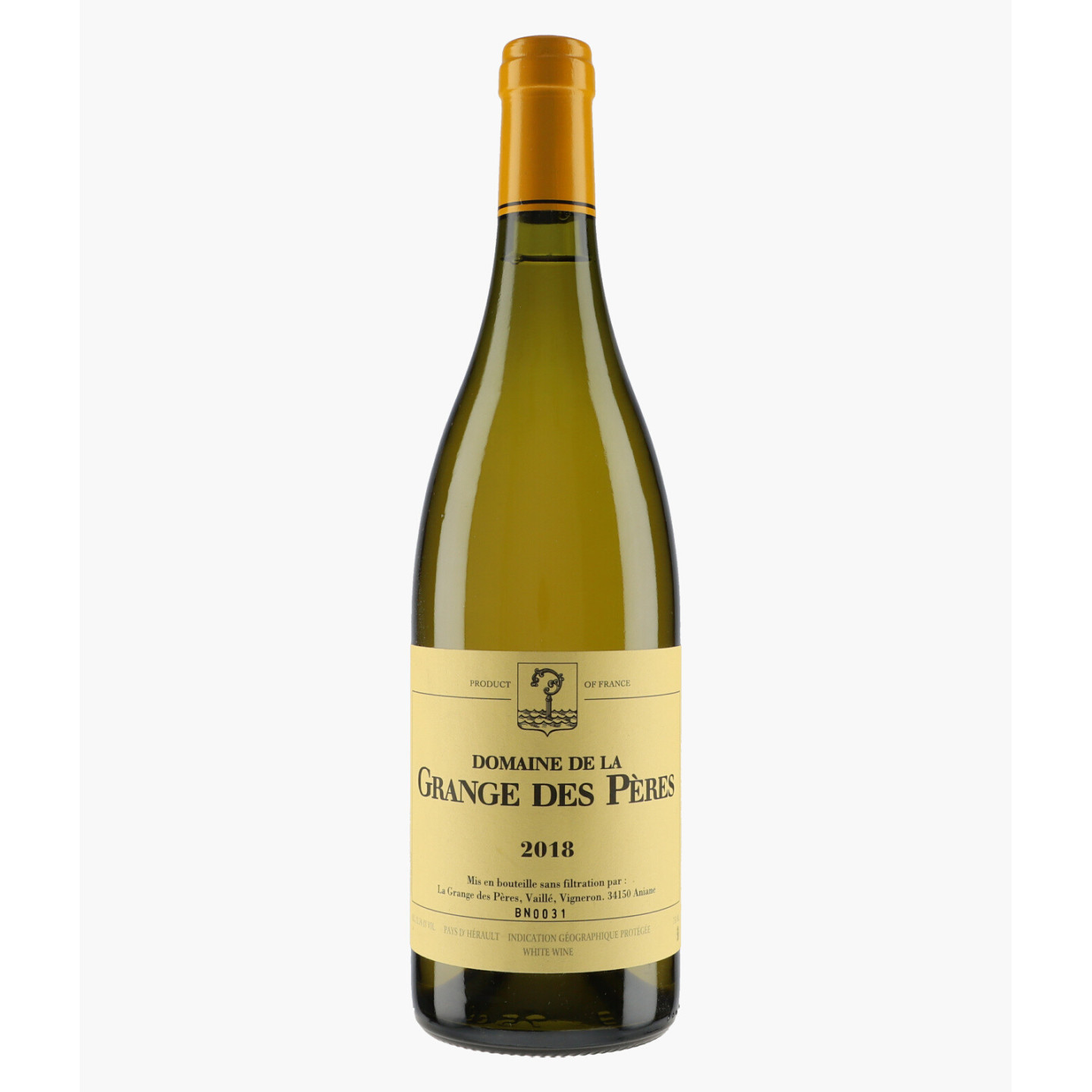 IGP de l'Hérault Grange des Pères Blanc 2018 | GRANGE DES PERES