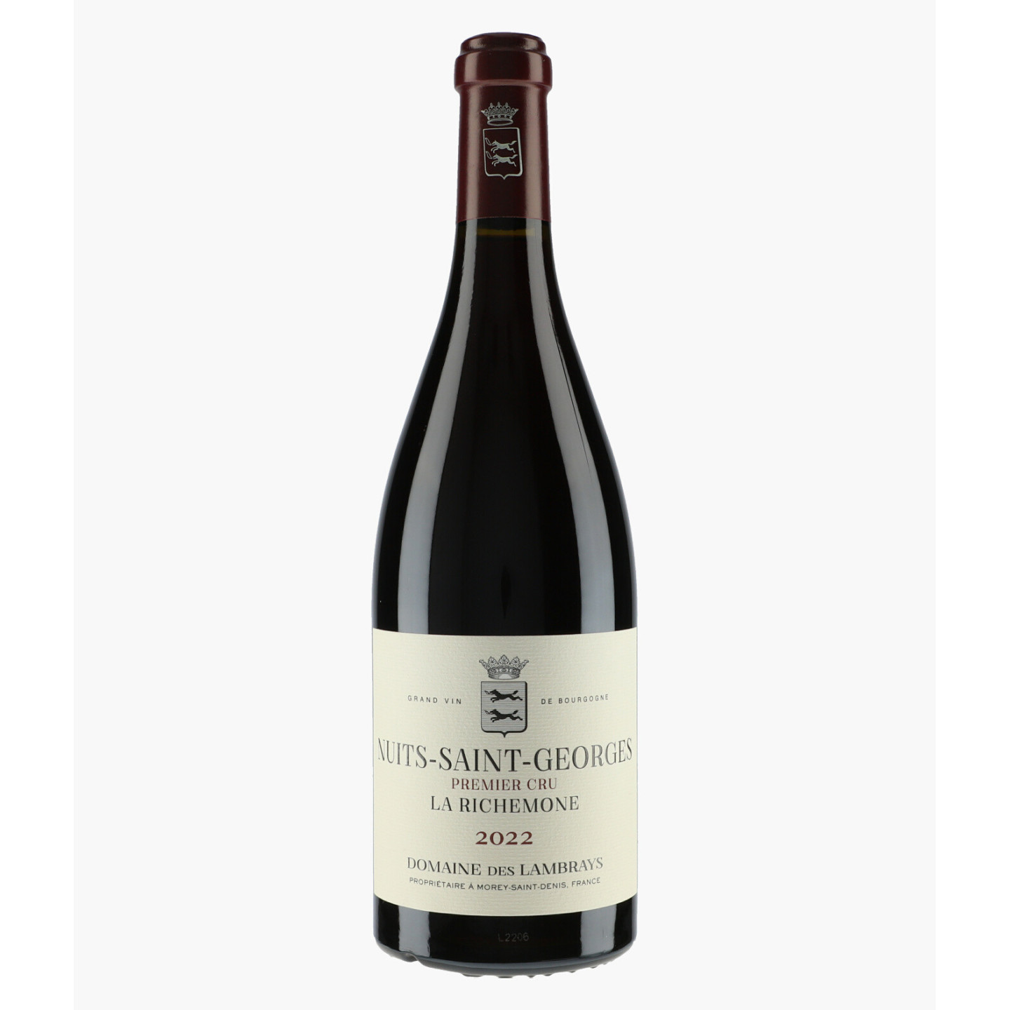 Nuits-Saint-Georges 1er Cru La Richemone 2022 | LAMBRAYS
