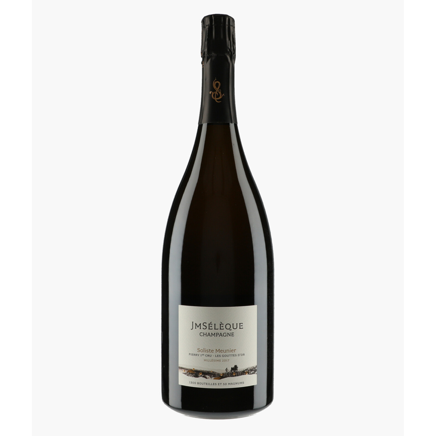 Champagne Soliste Meunier Pierry 1er Cru Les Gouttes d'Or 2017 | SELEQUE JEAN MARC