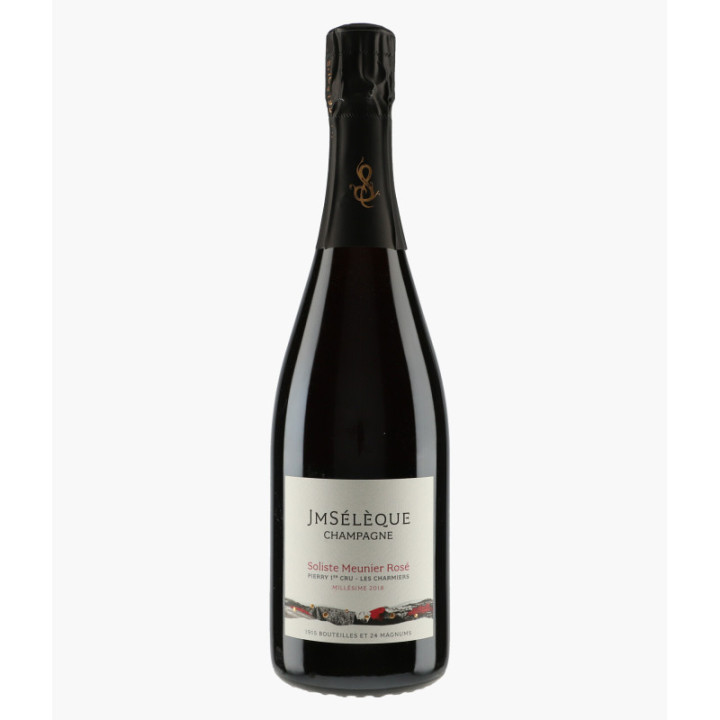 Champagne Soliste Meunier Rosé Pierry 1er Cru Les Charmiers | SELEQUE JEAN MARC