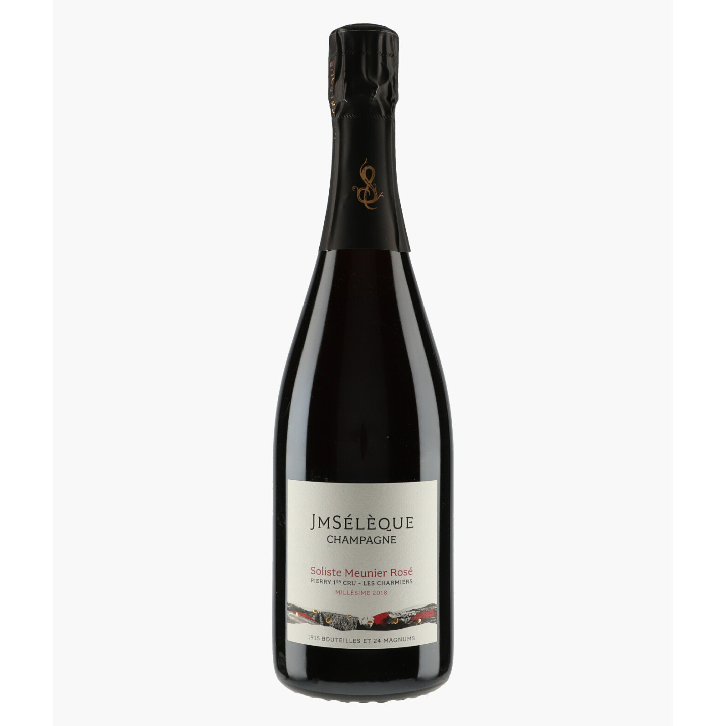 Champagne Soliste Meunier Rosé Pierry 1er Cru Les Charmiers | SELEQUE JEAN MARC