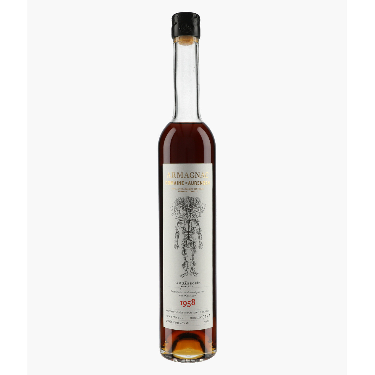 Armagnac Domaine d'Aurensan 1958 | DOMAINE D'AURENSAN