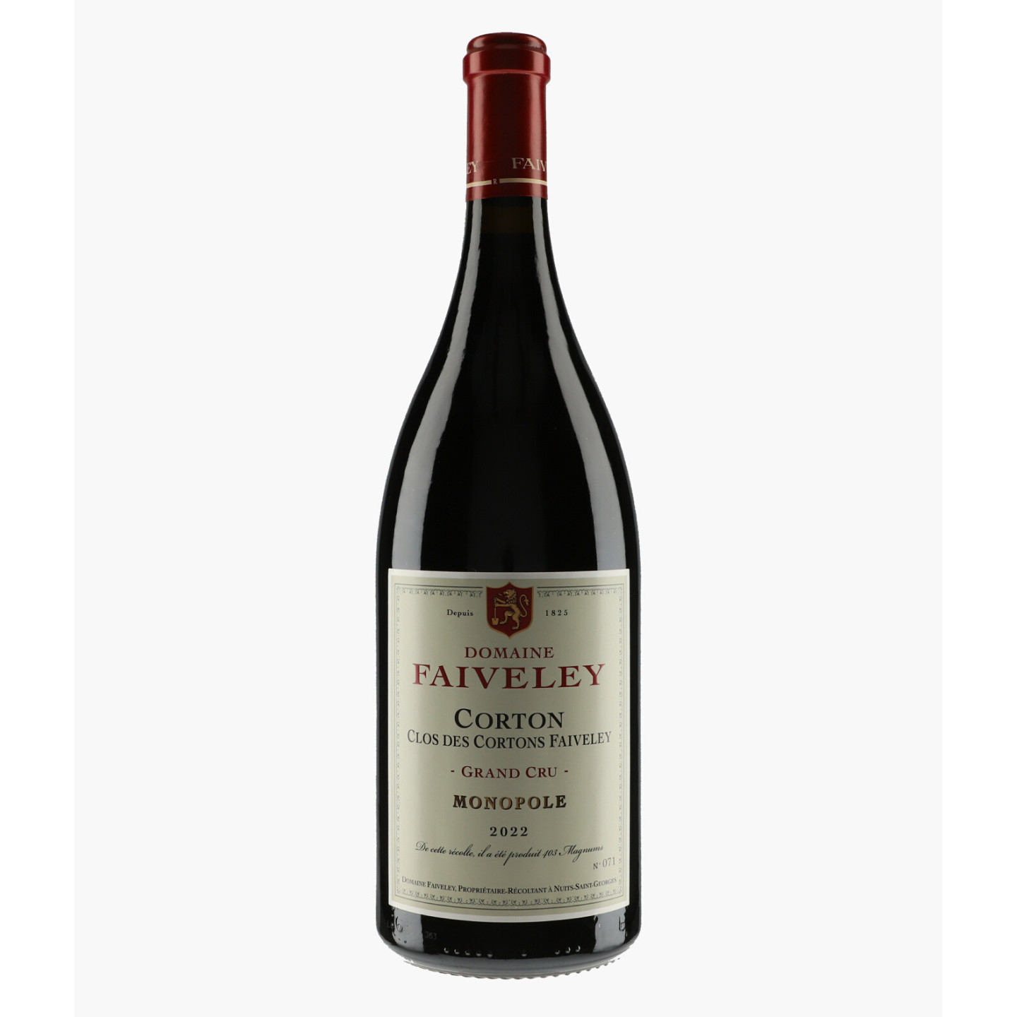 Corton Grand Cru Clos des Cortons Faiveley MONOPOLE 2022 | FAIVELEY