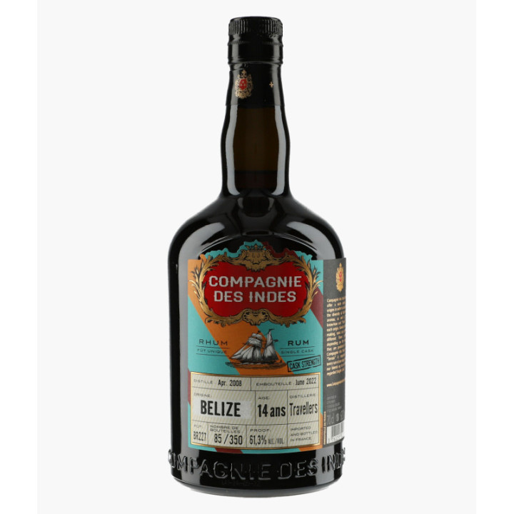Rhum Belize 14 ans 2008 | LA COMPAGNIE DES INDES