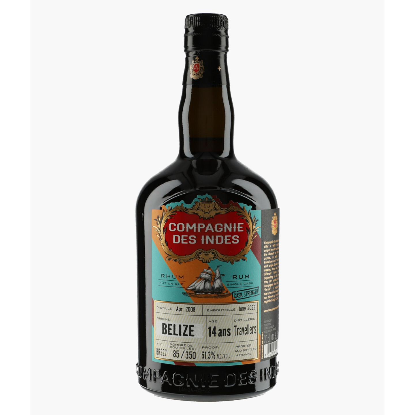 Rhum Belize 14 ans 2008 | LA COMPAGNIE DES INDES