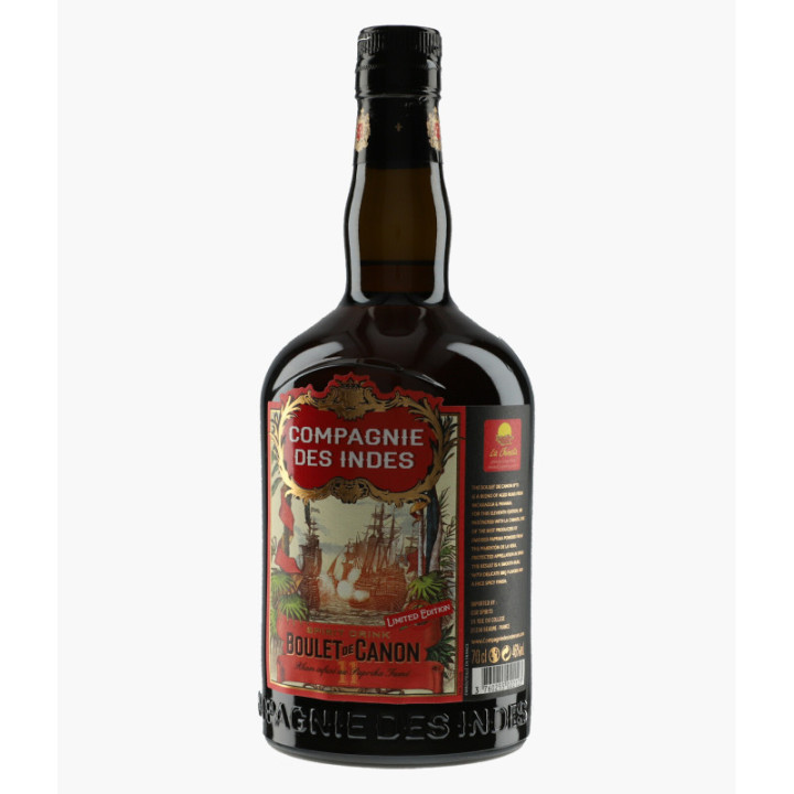 Rhum Boulet de Canon 11 | LA COMPAGNIE DES INDES