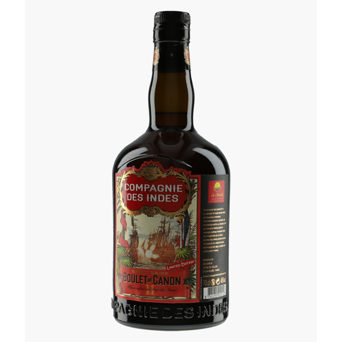 Rhum Boulet de Canon 11 | LA COMPAGNIE DES INDES