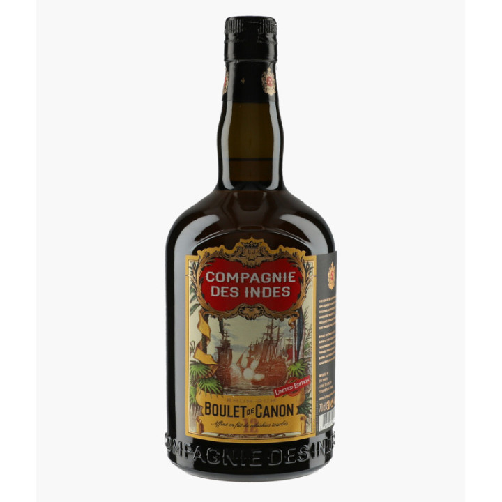 Rhum Boulet de Canon 12 | LA COMPAGNIE DES INDES