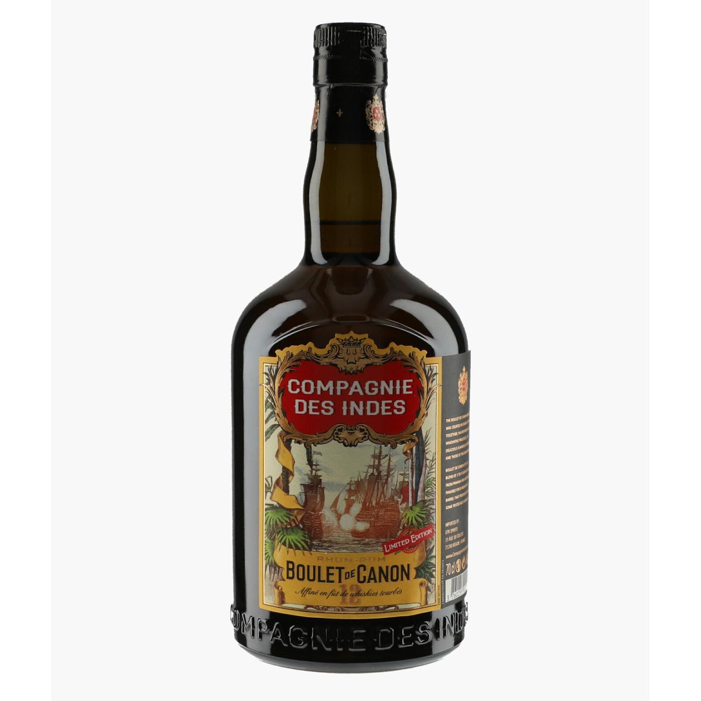Rhum Boulet de Canon 12 | LA COMPAGNIE DES INDES