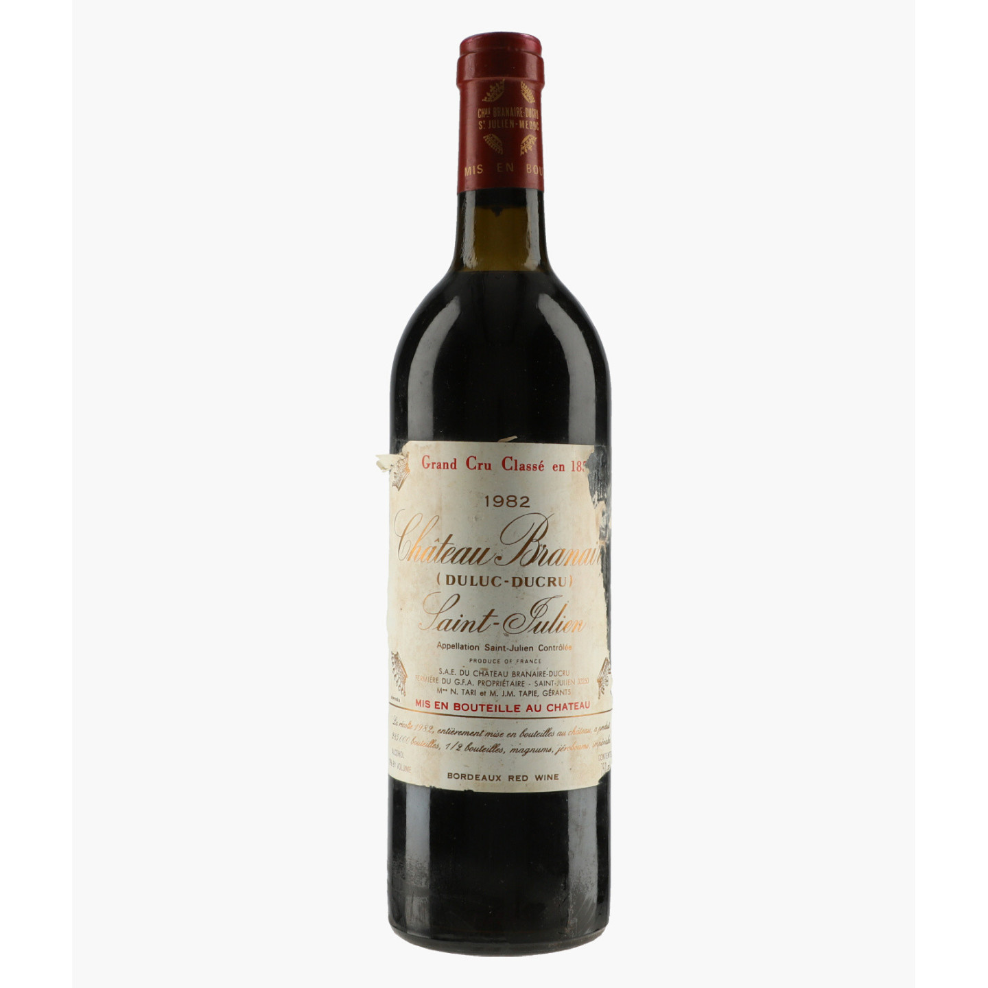 Château Branaire-Ducru 1982 | CHÂTEAU BRANAIRE-DUCRU