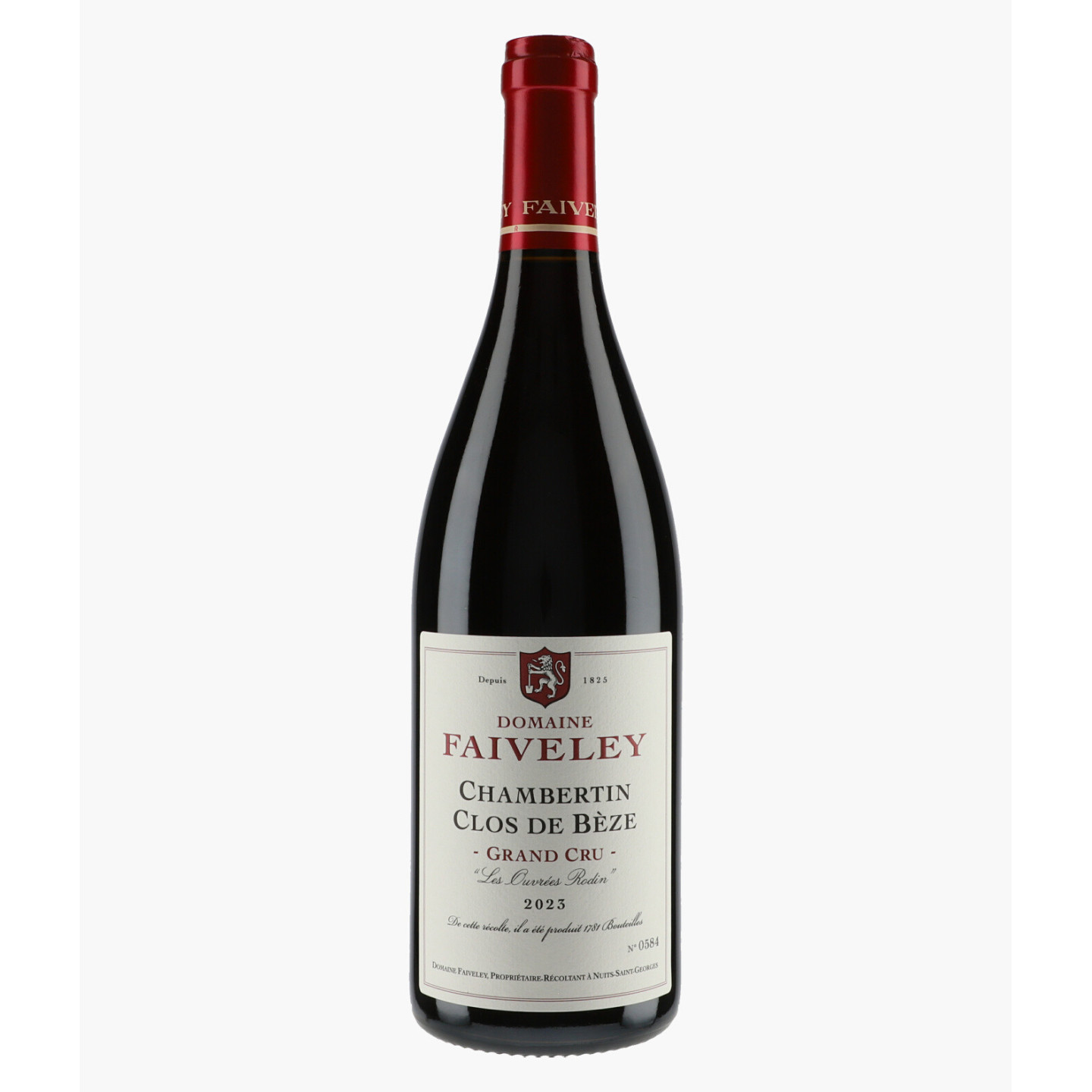 Chambertin Clos-de-Bèze Grand Cru Les Ouvrées Rodin 2023 | FAIVELEY