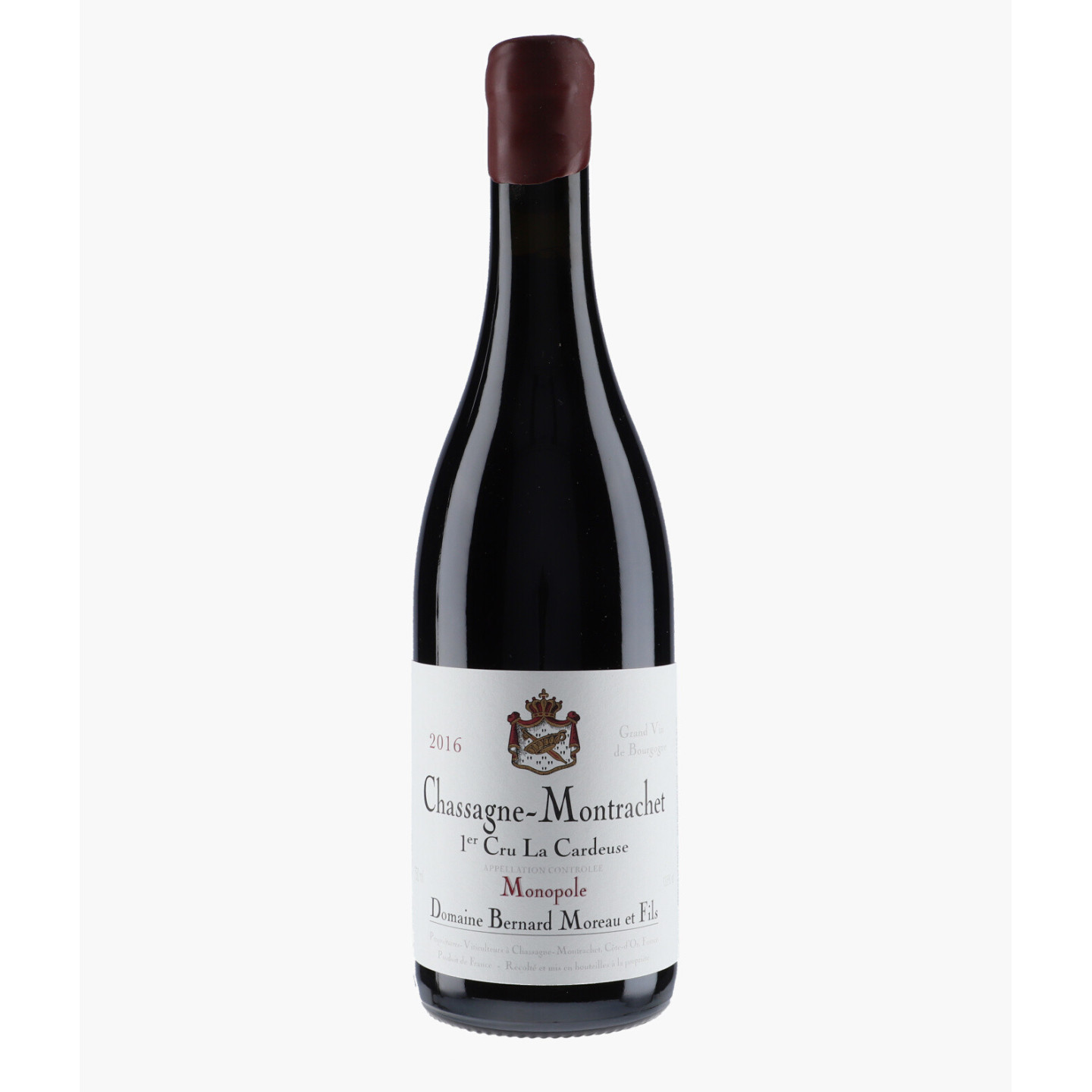 Chassagne-Montrachet 1er Cru La Cardeuse Monopole 2016 | MOREAU BERNARD ET FILS