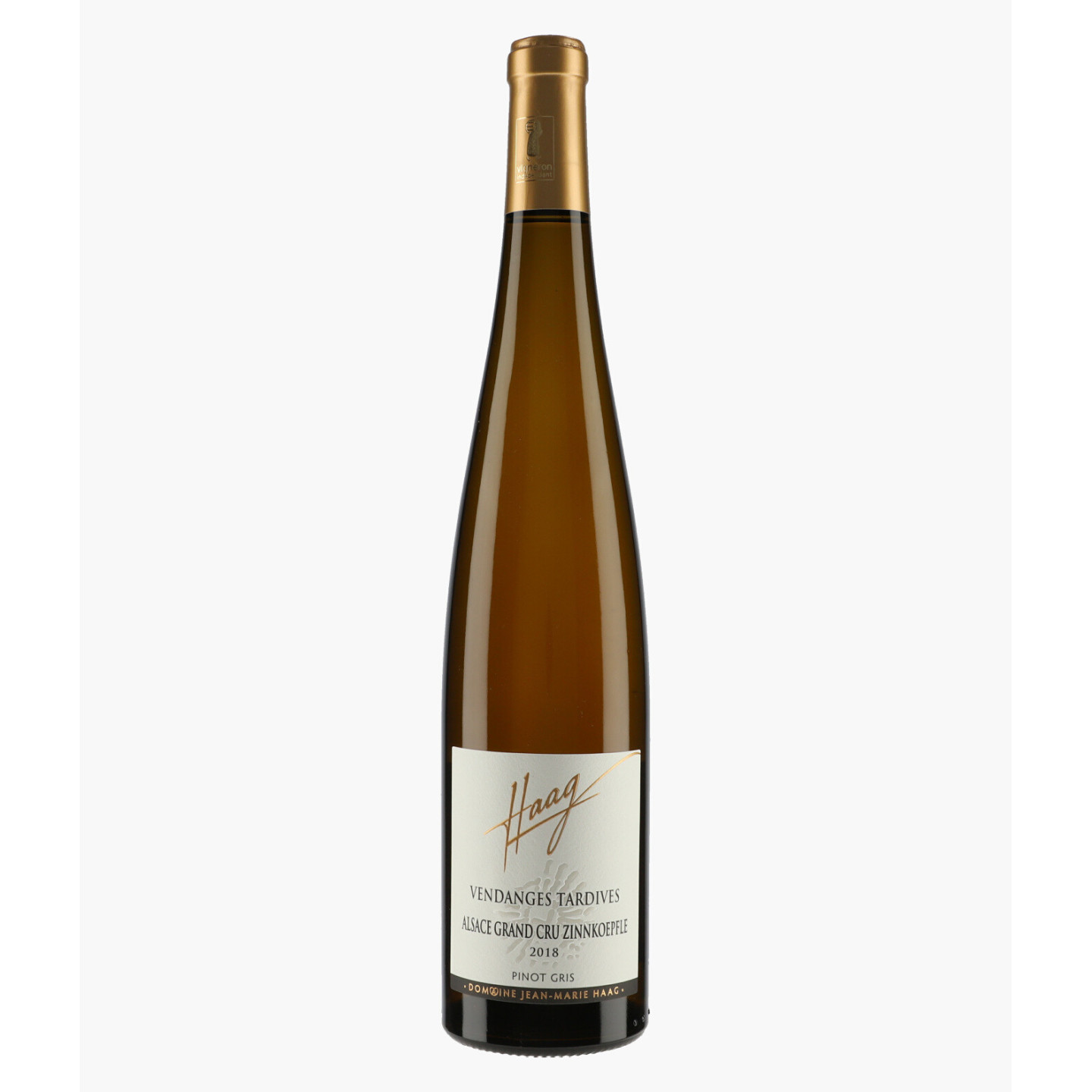 Vendange Tardive Grand Cru Zinnkoepflé Pinot Gris 2018 | HAAG JEAN-MARIE