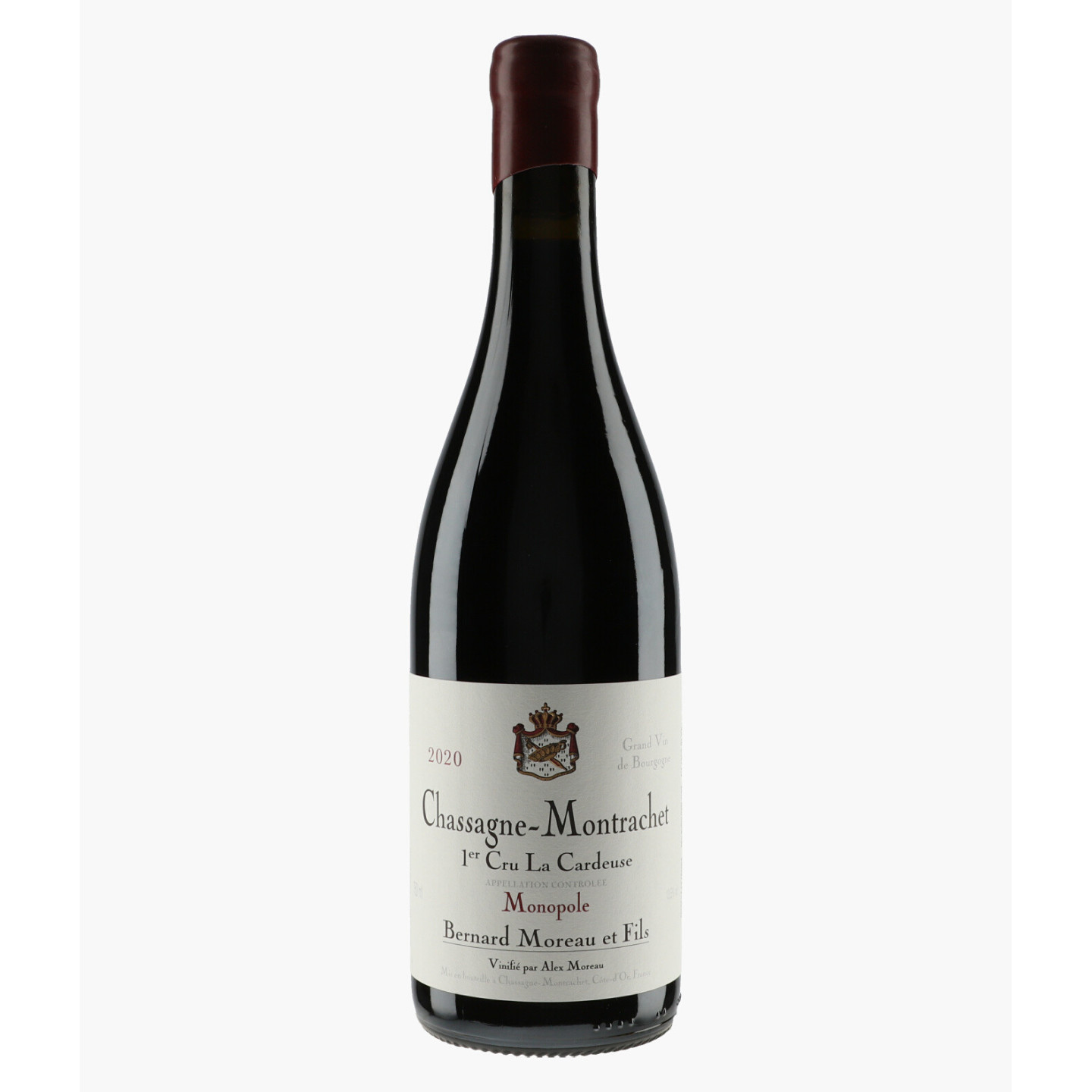 Chassagne-Montrachet 1er Cru La Cardeuse Monopole 2020 | MOREAU BERNARD ET FILS