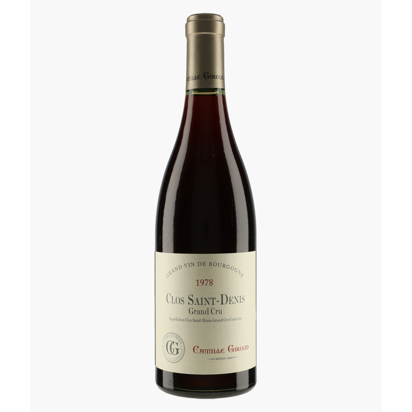 Clos-Saint-Denis Grand Cru (Ex-Domaine 2023) 1978 | GIROUD CAMILLE