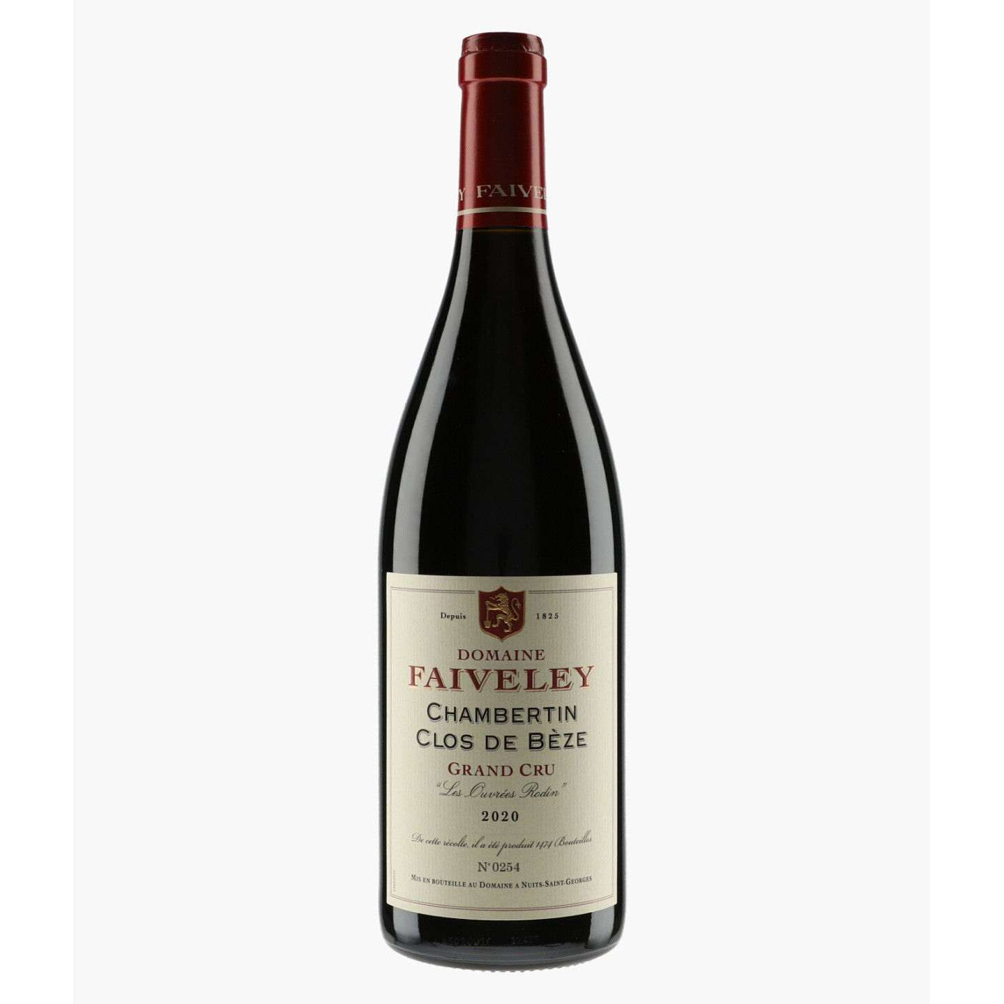 Chambertin Clos-de-Bèze Grand Cru Les Ouvrées Rodin | FAIVELEY