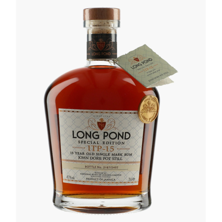 Rhum Long Pond 15 ans Special Edition ITP 15 | LONG POND