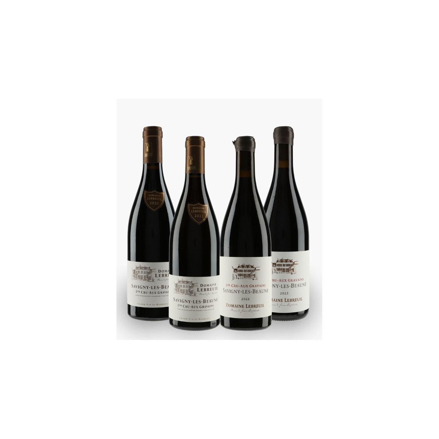 Verticale Savigny-Les-Beaune 1er Cru Aux Gravains 2020/2021/2022/2023 GRAVAINS Lebreuil Jean-Baptiste | LEBREUIL JEAN-BAPTISTE