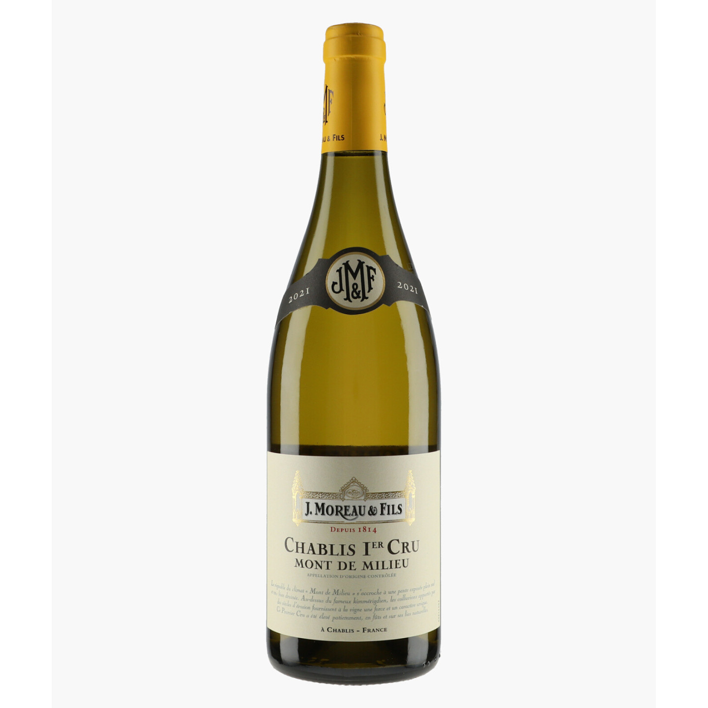 Chablis 1er Cru Mont de Milieu | MOREAU JEAN & FILS