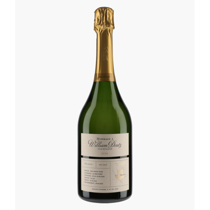 Champagne Hommage à William Deutz Meurtet 2018 | DEUTZ