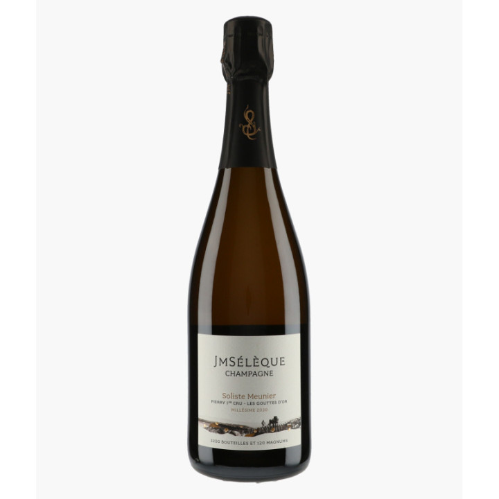 Champagne Soliste Meunier Pierry 1er Cru Les Gouttes d'Or 2020 | SELEQUE JEAN MARC