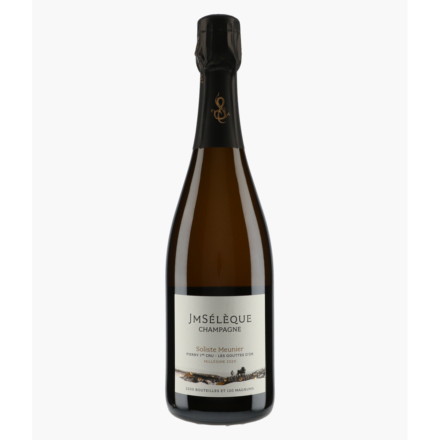 Champagne Soliste Meunier Pierry 1er Cru Les Gouttes d'Or 2020 | SELEQUE JEAN MARC