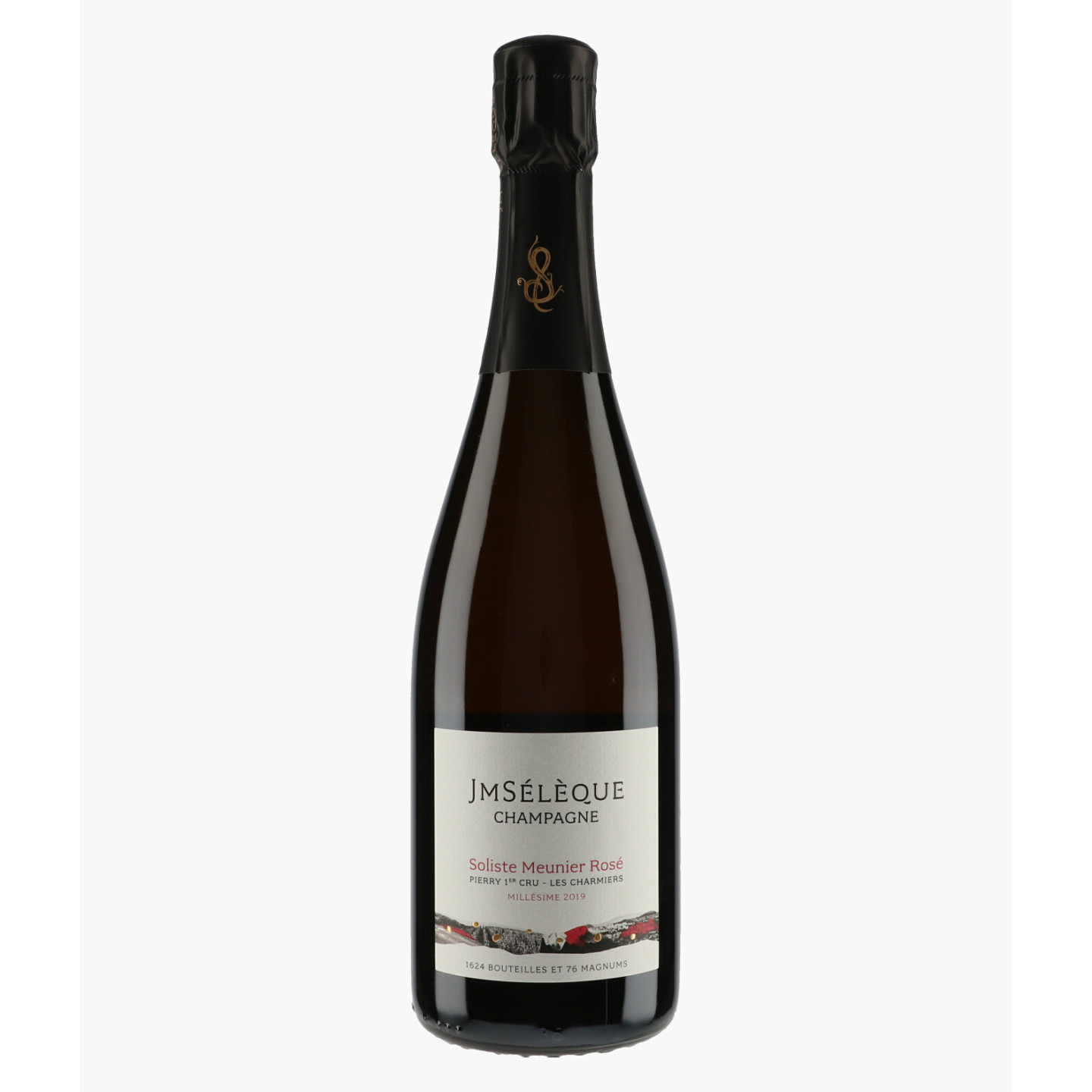 Champagne Soliste Meunier Rosé Pierry 1er Cru Les Charmiers | SELEQUE JEAN MARC