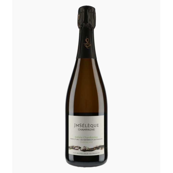 Champagne Soliste Chardonnay Pierry 1er Cru Les Tartières et Les Porgeons 2020 | SELEQUE JEAN MARC