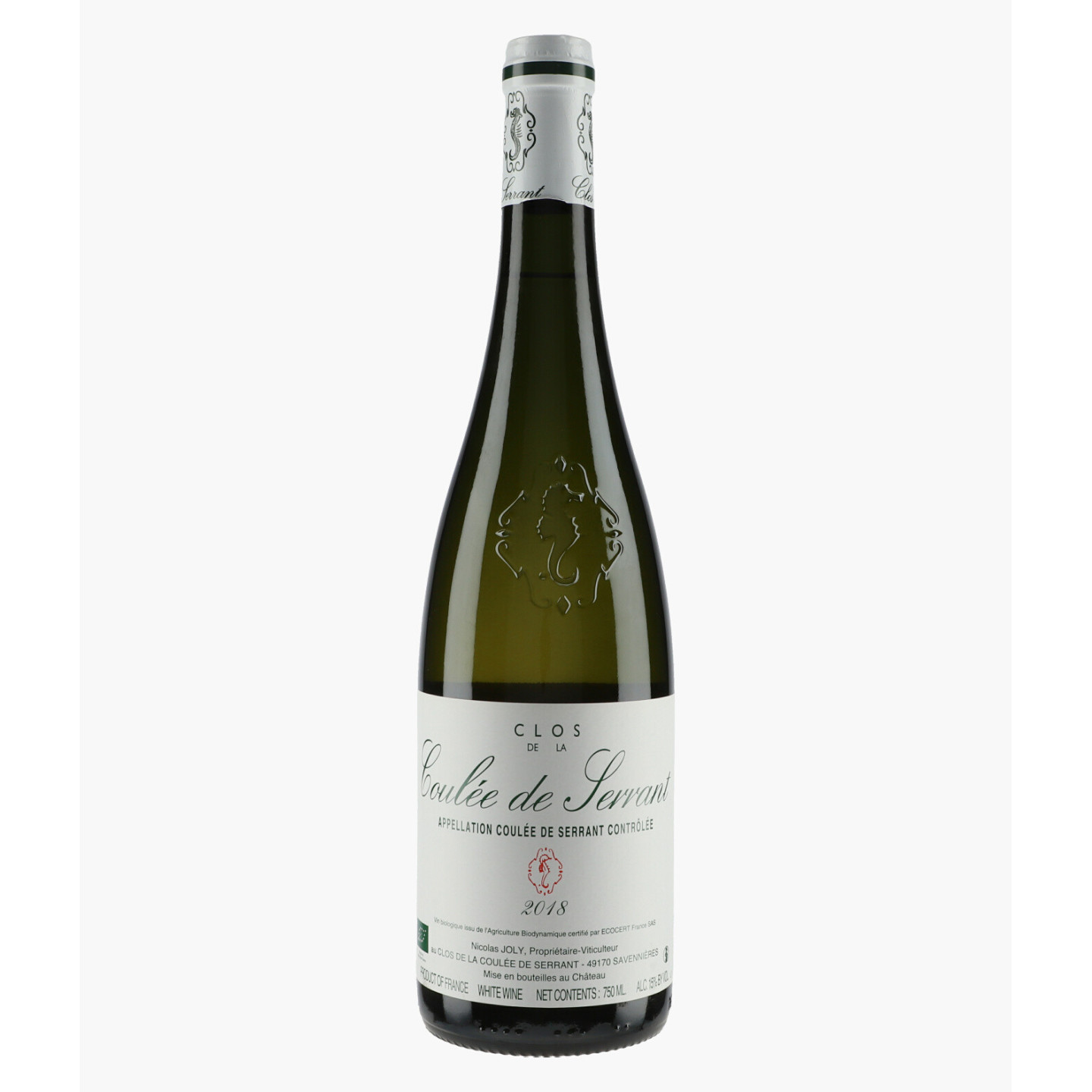 Savennières Clos de la Coulée de Serrant (Ex Domaine 2026) 2018 | JOLY NICOLAS