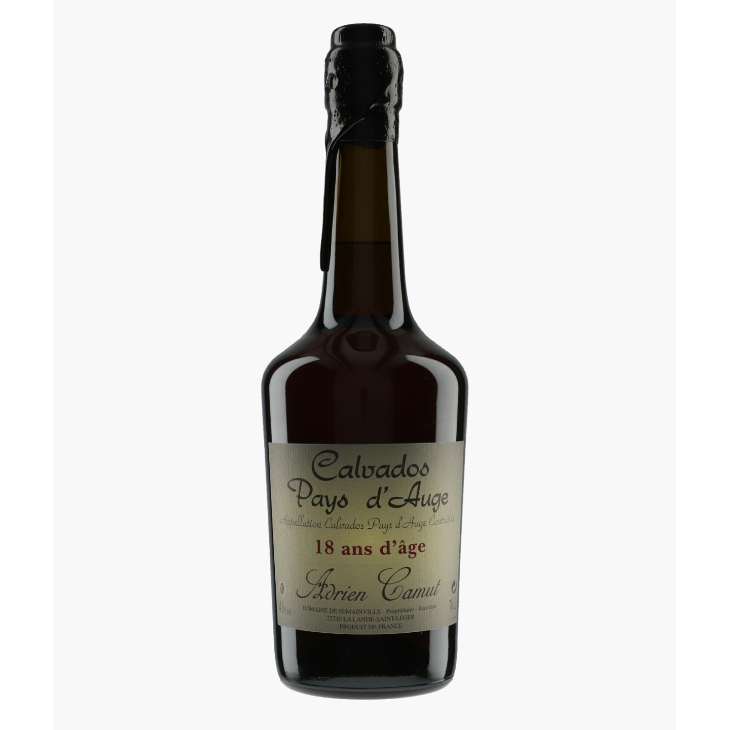 Calvados 18 ans d'Age | CAMUT ADRIEN